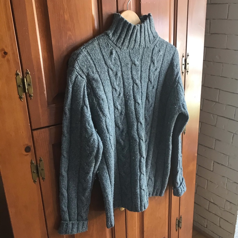American Eagle Outfitters Donegal cable sweater